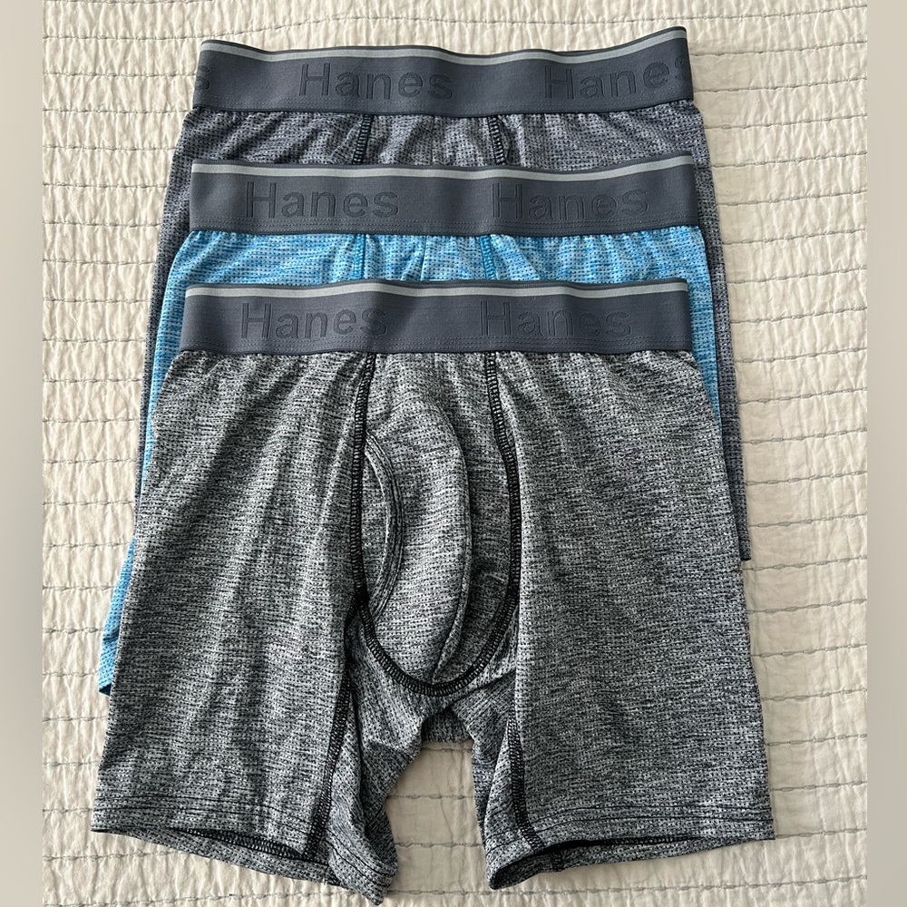 Hanes men’s boxer briefs